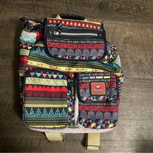 Lily Bloom Fun Leopard Print Small Backpack